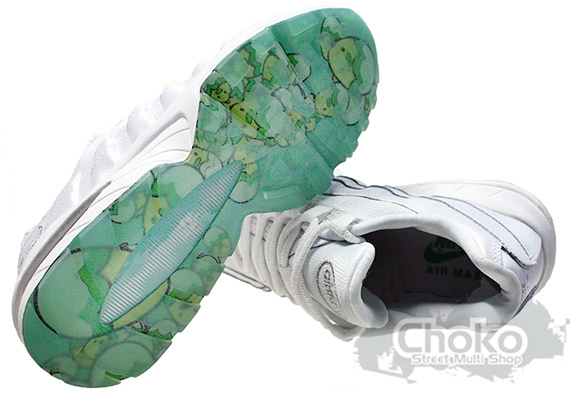 Nike Women's Air Max 95 - White / Green