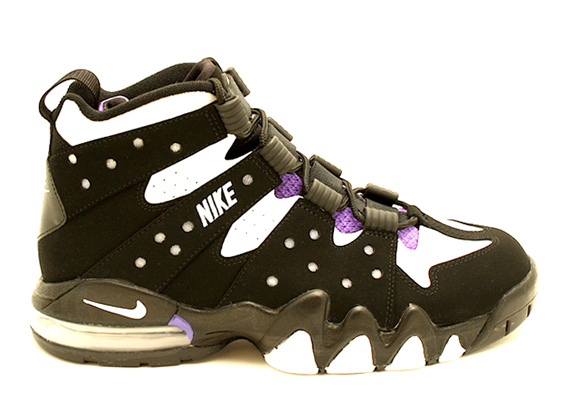 Nike Air Max2 CB 94 - Black / White - Pure Purple Detailed Look