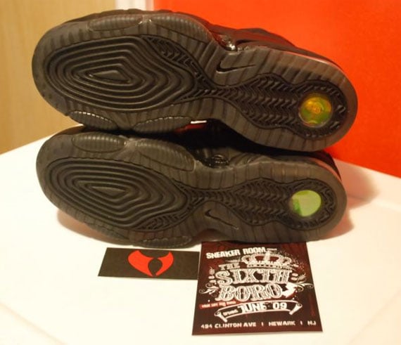 Nike Air Penny 1/2 Cent Black - Detailed Look