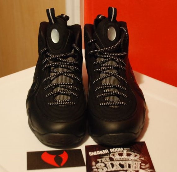 Nike Air Penny 1/2 Cent Black - Detailed Look