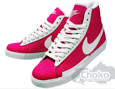 Nike Sportswear Blazer Mid Canvas - Pink / White