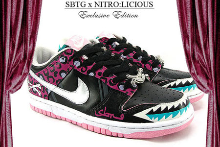 SBTG x NITRO:LICIOUS Sawtooth "Poison Ivy" Nike Dunk Women's