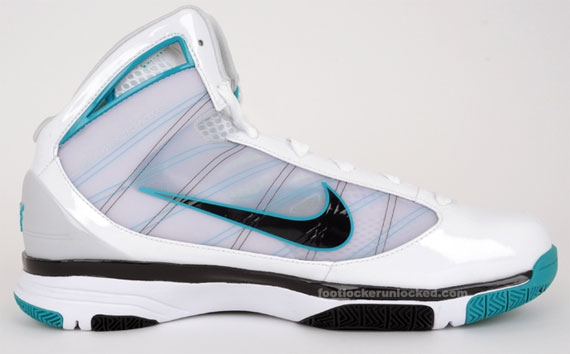 Nike Hyperize - White / Grey - Aqua