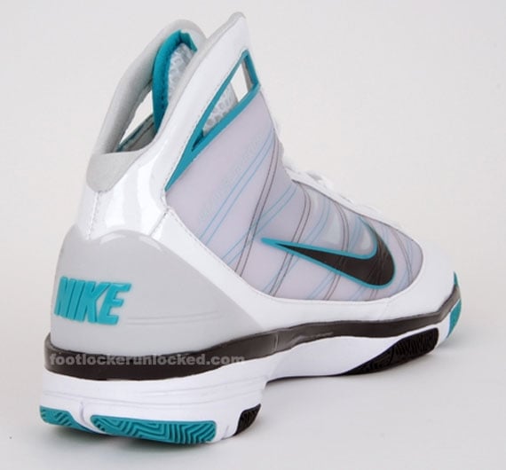 Nike Hyperize - White / Grey - Aqua