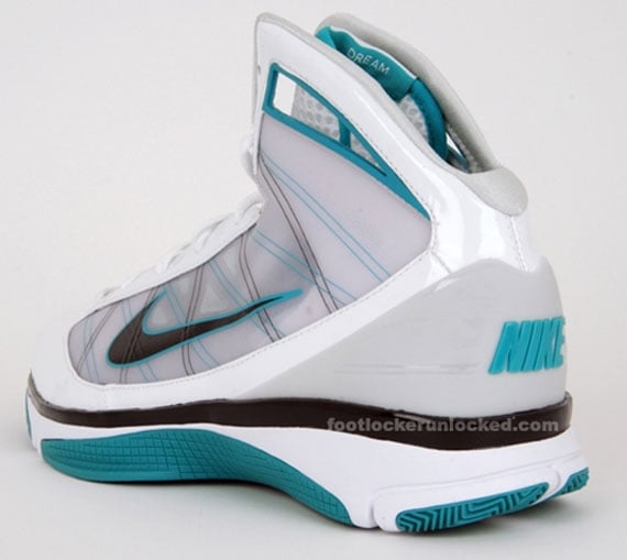 Nike Hyperize - White / Grey - Aqua