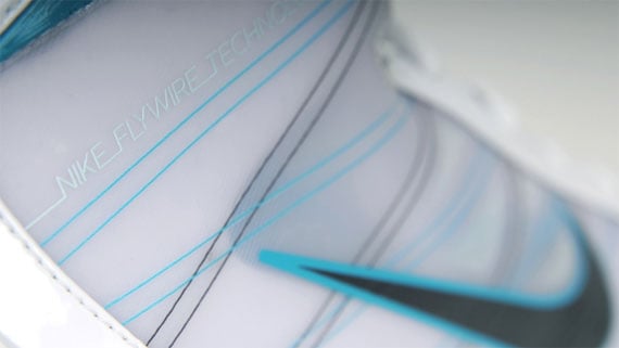 Nike Hyperize - White / Grey - Aqua