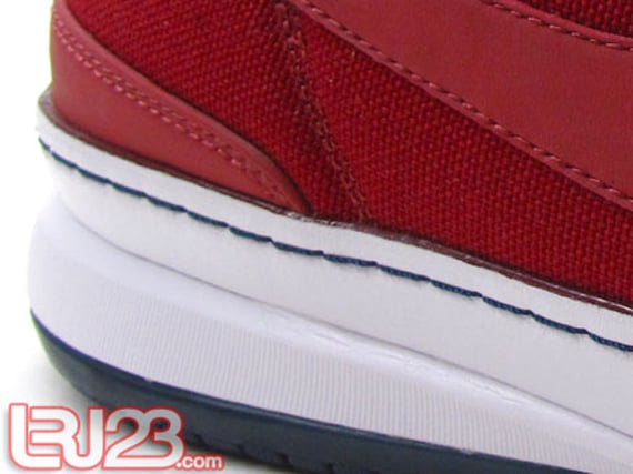 Nike Zoom LeBron 6 Low Sample - Varsity Crimson / White / Midnight Navy