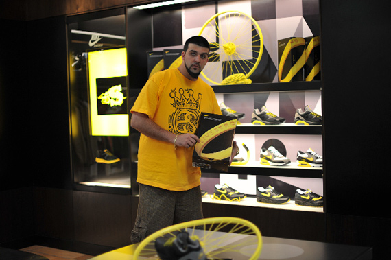 Nike Livestrong Air Max Collection Recap at Shoe Gallery