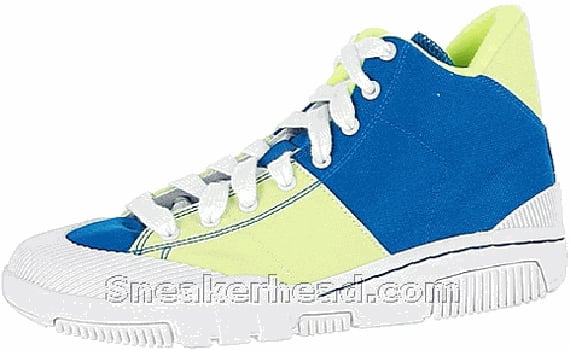 Nike Women's Outbreak High - Imperial Blue / White - Volt