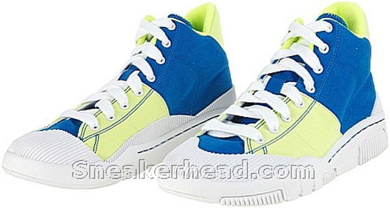 Nike Women's Outbreak High - Imperial Blue / White - Volt