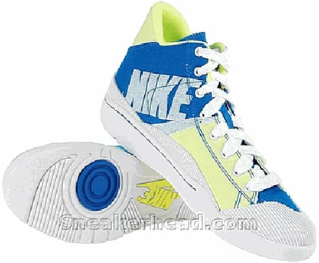 Nike Women's Outbreak High - Imperial Blue / White - Volt