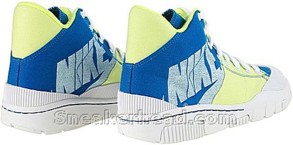 Nike Women's Outbreak High - Imperial Blue / White - Volt