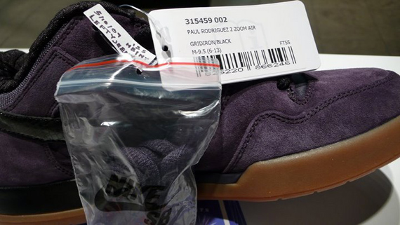 Nike SB P-Rod II (2) Sample - Gridiron / Black