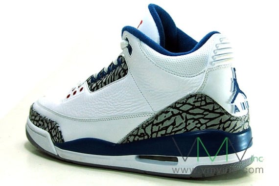 Air Jordan III (3) Retro - True Blue | Detailed Images