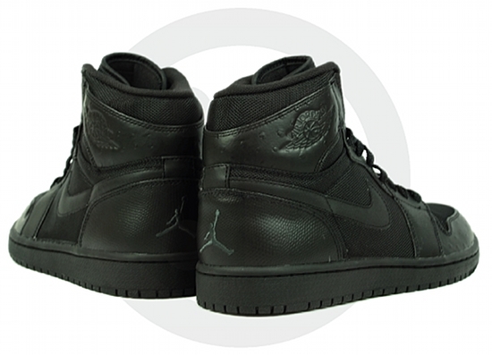 Air Jordan 1 (I) High Ostrich - Black / Black