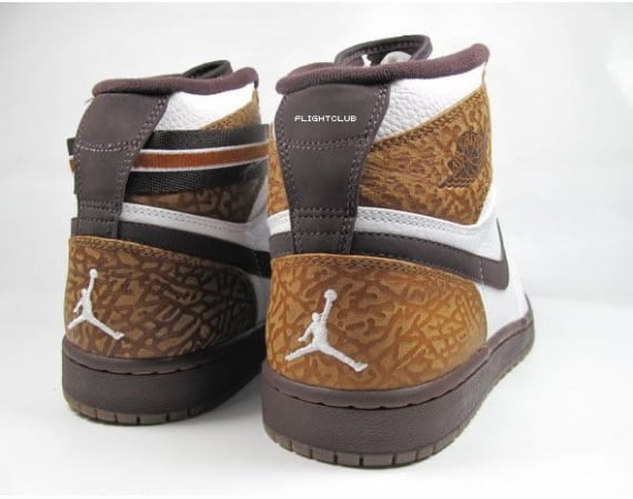 Air Jordan Retro I (1) High Strap Brown Elephant Print