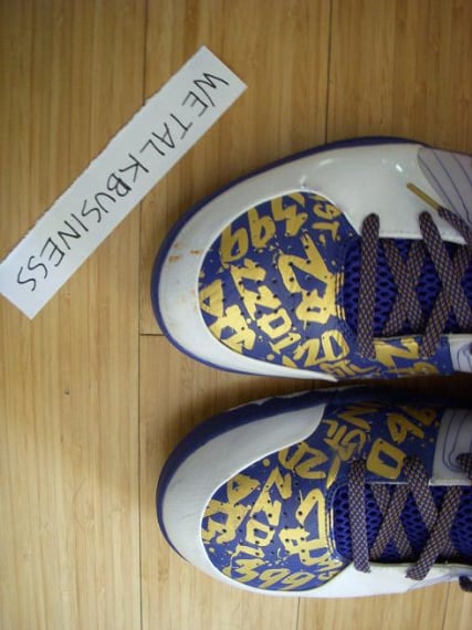 Game Worn Nike Zoom Kobe 4 (IV) Player Exclusives (PE)