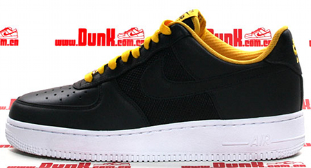 Nike Air Force 1 Low Premium 2K4 - Dark Obsidian / Varsity Maize - White