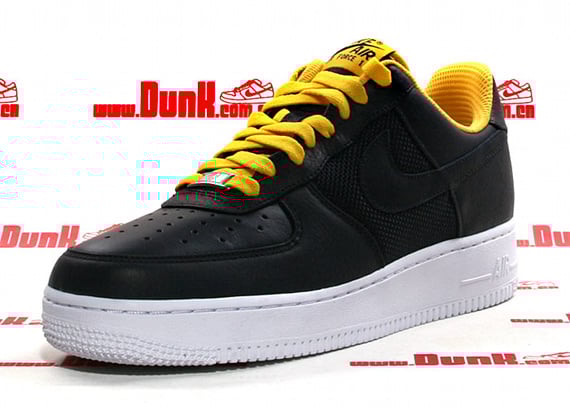 Nike Air Force 1 Low Premium 2K4 - Dark Obsidian / Varsity Maize - White