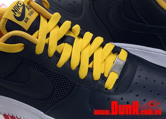 Nike Air Force 1 Low Premium 2K4 - Dark Obsidian / Varsity Maize - White