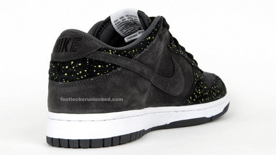 Nike Dunk Low CL - Anthracite / Black / Volt Yellow