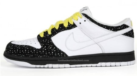 Nike Holiday 2009 Dunk Low CL ND White/Black Speckle