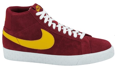 Nike SB Blazer High USC – Team Red / Yellow Ochre