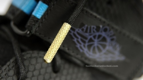 Air Jordan I High Strap Black/Orion-Blue Nylon 2