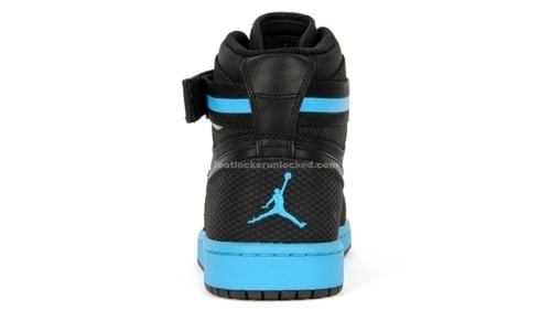 Air Jordan I High Strap Black/Orion-Blue Nylon 3