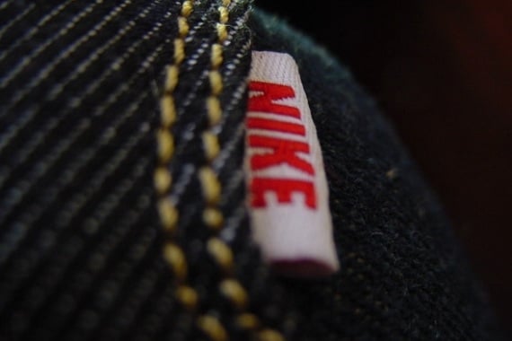 Nike Terminator Hi Premium Selvage Denim - Detailed Look