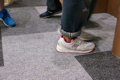 New Balance 575 White Pigeon x Staple Design3