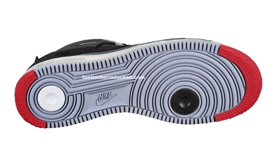 Air Jordan Force Fusion IV - Black / Varsity Red - Stealth