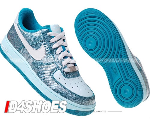 Nike Air Force 1 Low Womens Radiant Emerald / Swan - Vaporize