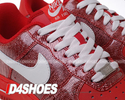 Nike Air Force 1 Womens Low Beet / Swan - Challenge Red