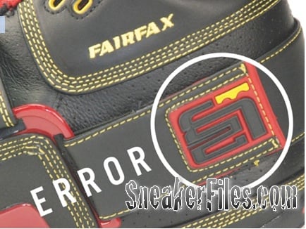 nike lebron fairfax error shoes
