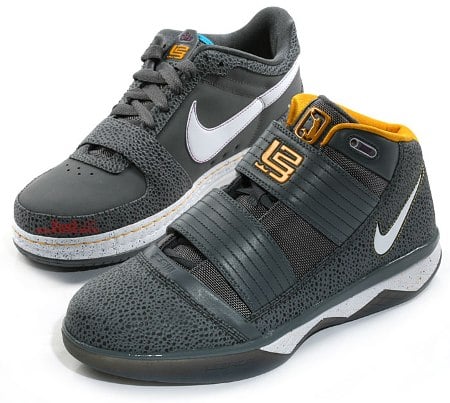 Nike LeBron VI (6) & Soldier III (3) - Cool Grey Safari