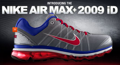 Nike Air Max+ 2009 Now Available on NikeiD