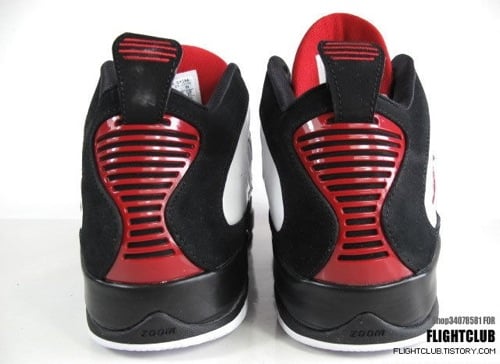 Air Jordan Hallowed Ground White/Black/Red - New Images 4