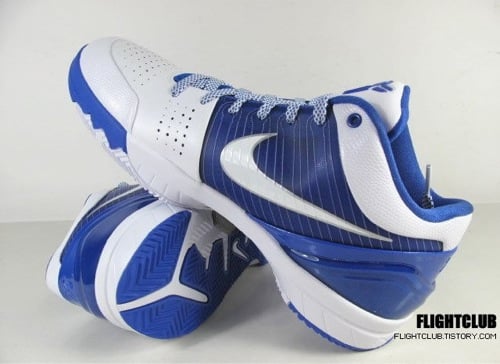 Nike Zoom Kobe IV - White/Blue 1