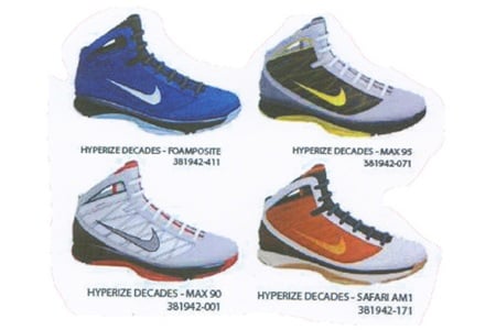 Nike Hyperize Decades Pack