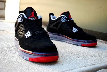 Air Jordan Fusion IV (4) Black/Red 