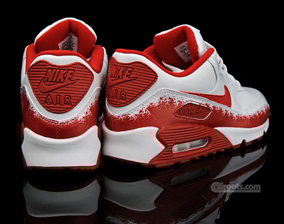 Nike Air Max 90 - White / Varsity Red