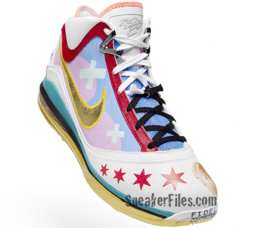 Nike Air Max LeBron VII (7) Artist Series Chicago - Jeff Zimmerman