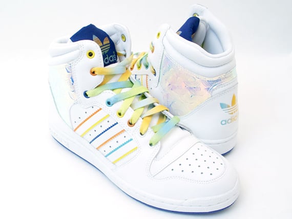 Chapter Express x Adidas Decade Hi W - Black & White