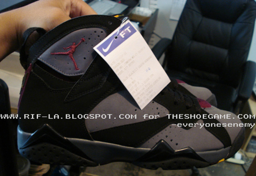 Air Jordan VII – Bordeaux Sample