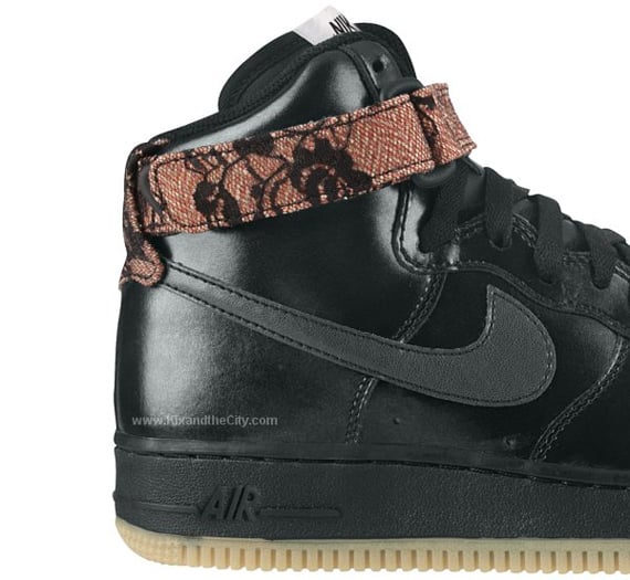 Nike Air Force 1 High Women's - Black / Gum