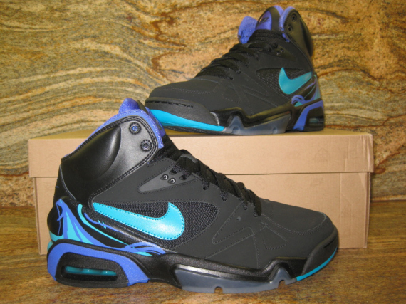 Nike Air Hoop Structure Sample - Black / Aqua