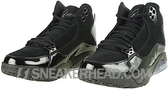 Air Jordan Ol' School III - Black / Metallic Silver - Dark Charcoal