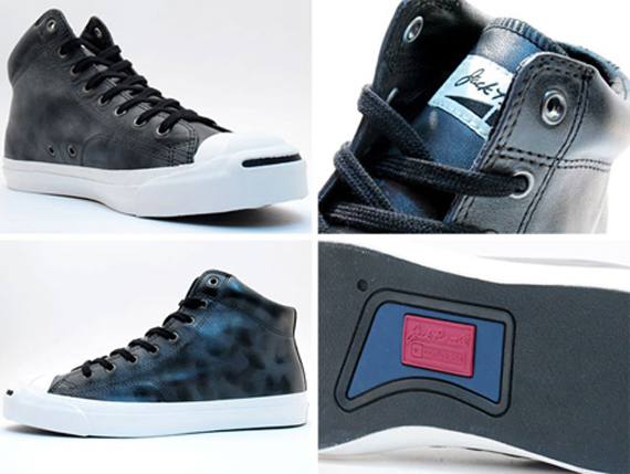 Converse Jack Purcell Mid - Waxed Leather