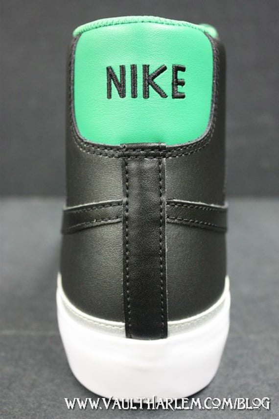 Nike Blazer Mid 09 ND - Black / Lucky Green - Metallic Silver